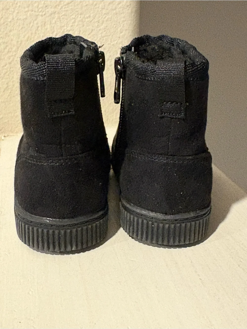 Cat & Jack Toddler Girls Arlo Zipper Shearling Style Boots ARLO Size 6